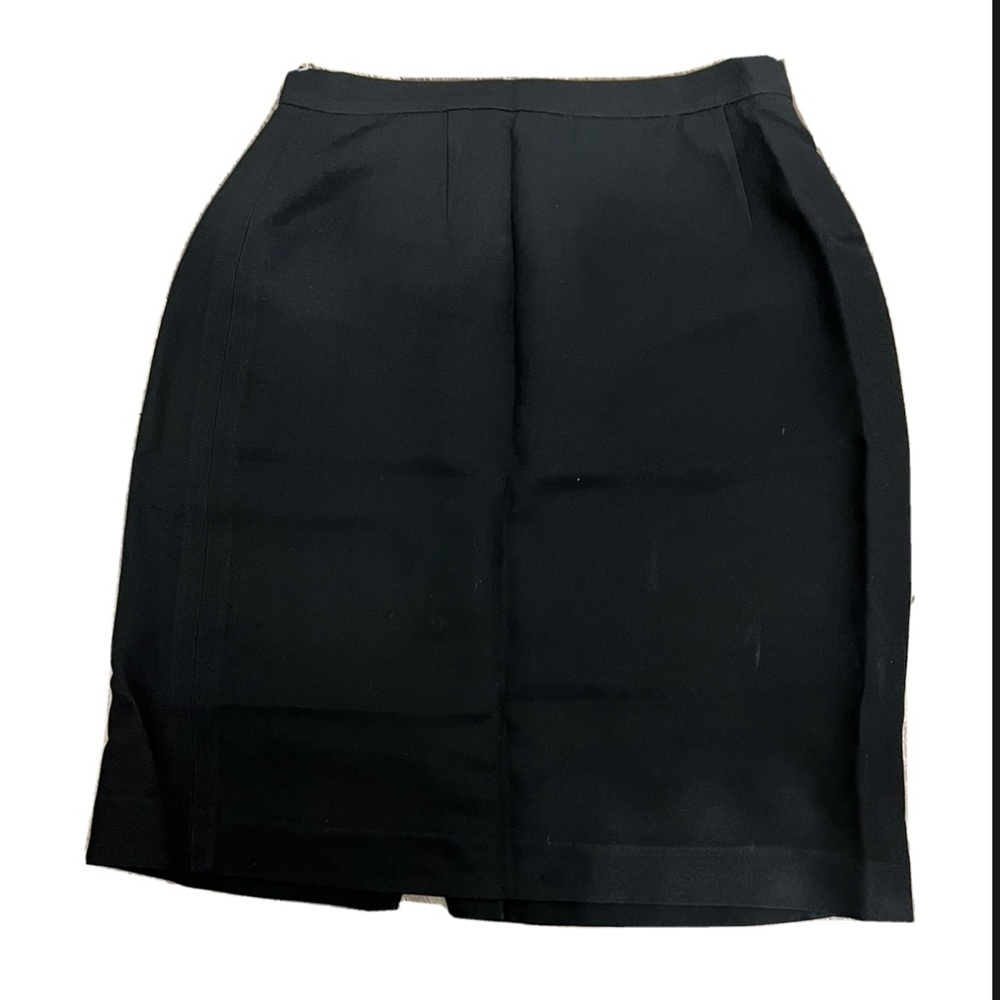 Petite Sophisticate Collectibles Womens Black 20" Skirt Size 4, Back Zipper